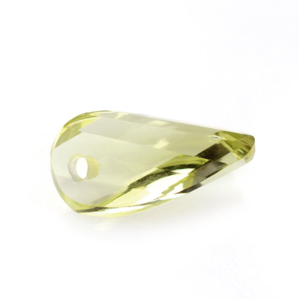 LEMON QUARTZ FANCY SHAPE (FULL DRILL) (GREEN GOLD) 10X5.50MM 1.13 Cts.