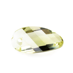 LEMON QUARTZ FANCY SHAPE (FULL DRILL) (GREEN GOLD) 10X5.50MM 1.13 Cts.