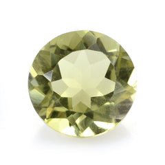 LEMON QUARTZ CUT ROUND (GREEN GOLD) 8MM 1.78 Cts.