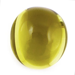 LEMON QUARTZ FANCY OVAL (GREEN GOLD) 14X13MM 11.90 Cts.