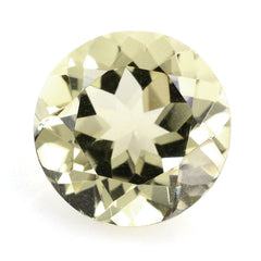 LEMON QUARTZ CUT ROUND (GREEN GOLD) 10MM 3.27 Cts.