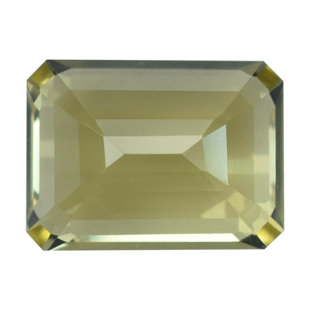 LEMON QUARTZ CUT OCTAGON 16X12MM 11.88 Cts.