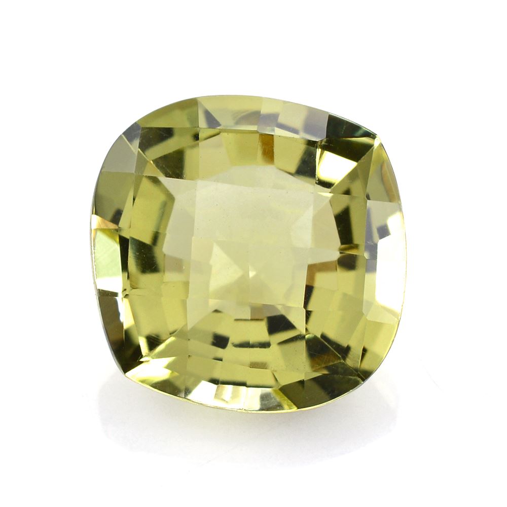 LEMON QUARTZ CHECKER CUT ON TOP STEP CUT BACK ONION 16MM 10.95 Cts.