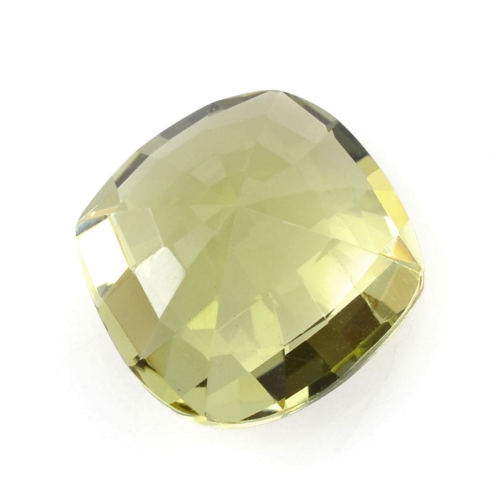 LEMON QUARTZ CHECKER CUT ON TOP STEP CUT BACK ONION 16MM 10.95 Cts.