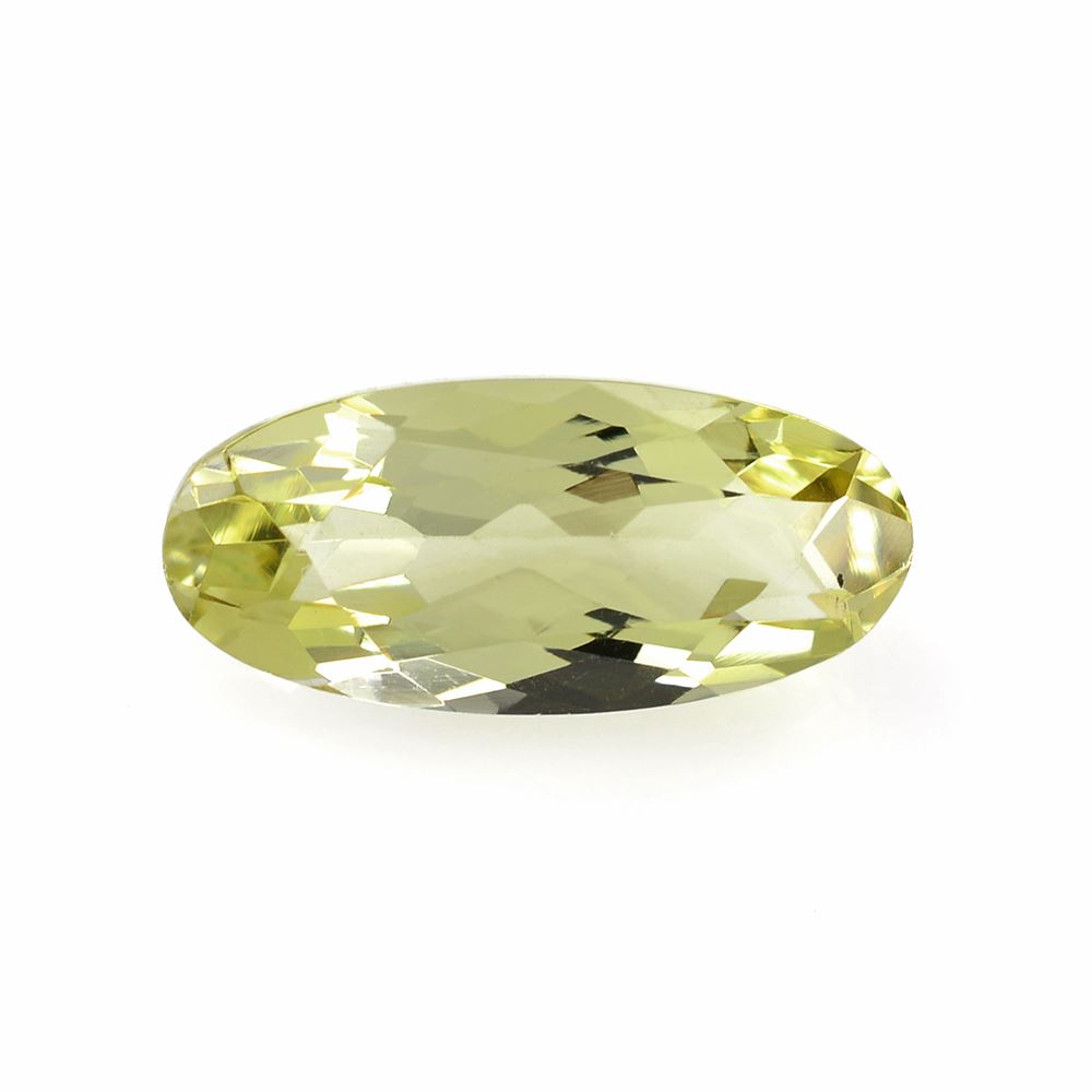 LEMON QUARTZ CUT OVAL 16X7MM 4.10 Cts.