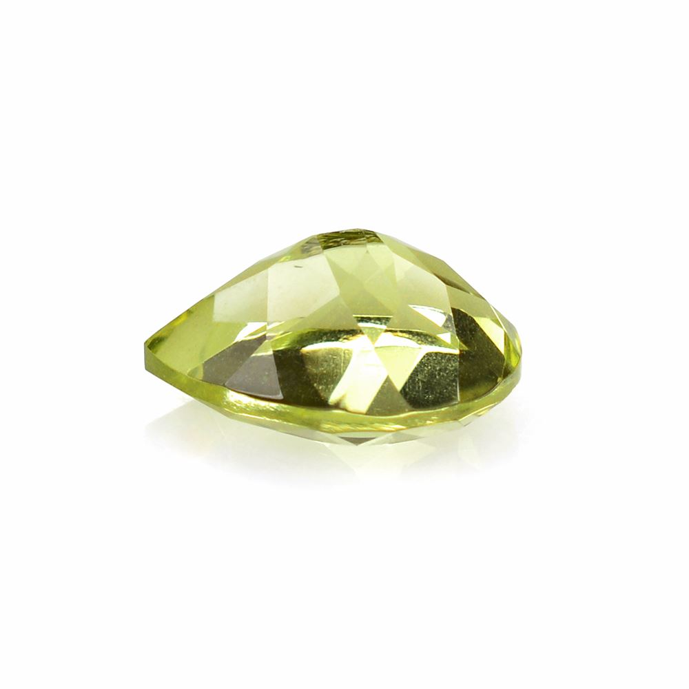 LEMON QUARTZ CUT PEAR 11X9MM 2.98Cts.