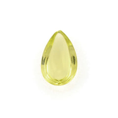 LEMON QUARTZ PEAR CAB 8X5MM 0.7Cts.