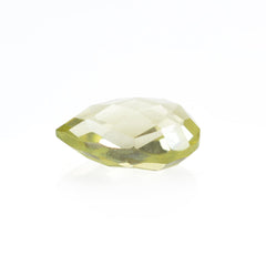 LEMON QUARTZ BRIOLETTE PEAR 12X8MM 3.15Cts.