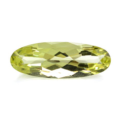 LEMON QUARTZ CUT OVAL 25X9MM 10.46Cts.