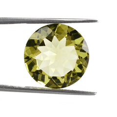 LEMON QUARTZ CUT ROUND 16.50MM 10.9Cts.