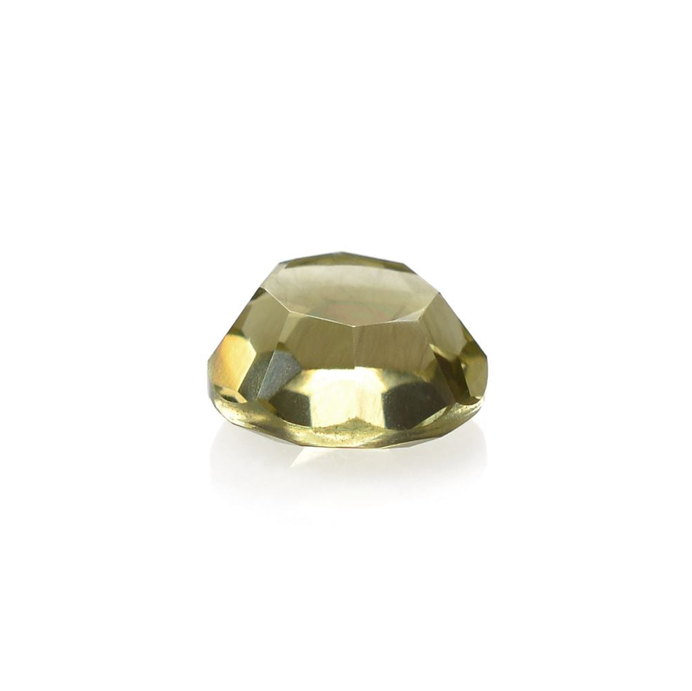 LEMON QUARTZ FOOTBALL CUT ROUND 7MM 1.5Cts.