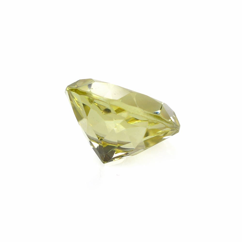 LEMON QUARTZ CUT ROUND 11MM 4.45Cts.