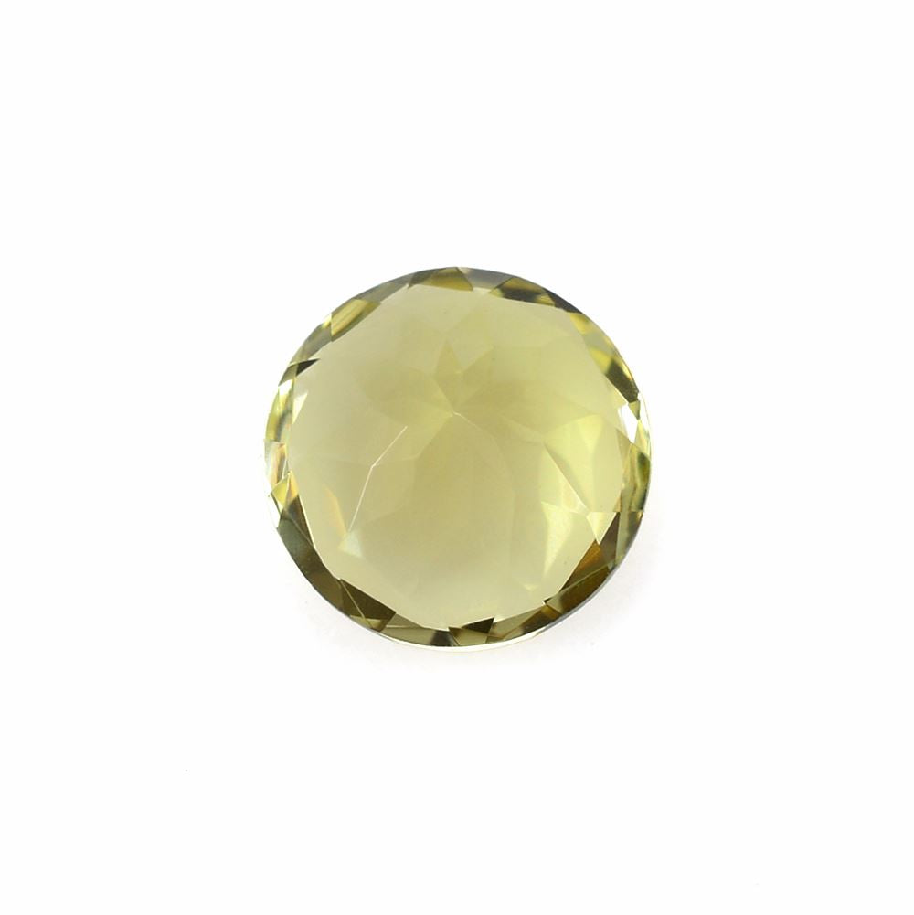 LEMON QUARTZ CUT ROUND 11MM 4.45Cts.