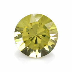 LEMON QUARTZ DIAMOND CUT ROUND 20MM 28.4Cts.