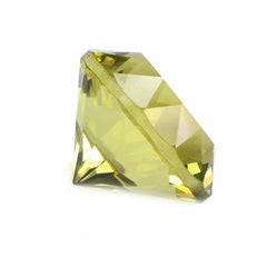 LEMON QUARTZ DIAMOND CUT ROUND 20MM 28.4Cts.