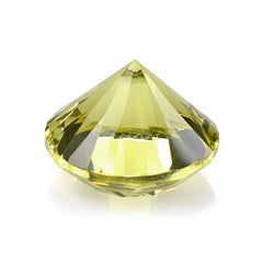 LEMON QUARTZ DIAMOND CUT ROUND 20MM 28.4Cts.