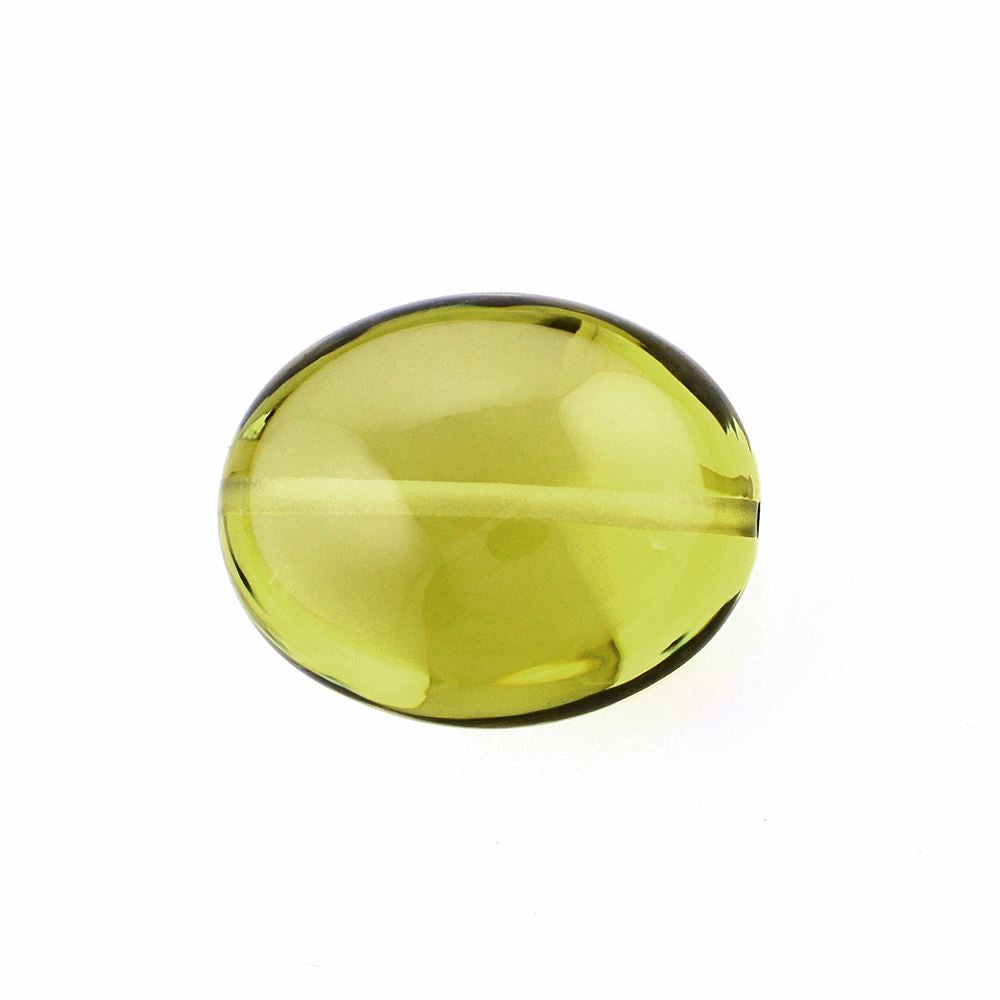 LEMON QUARTZ PLAIN TUMBLE (FULL DRILL) 19.50X16MM 27.40 Cts.