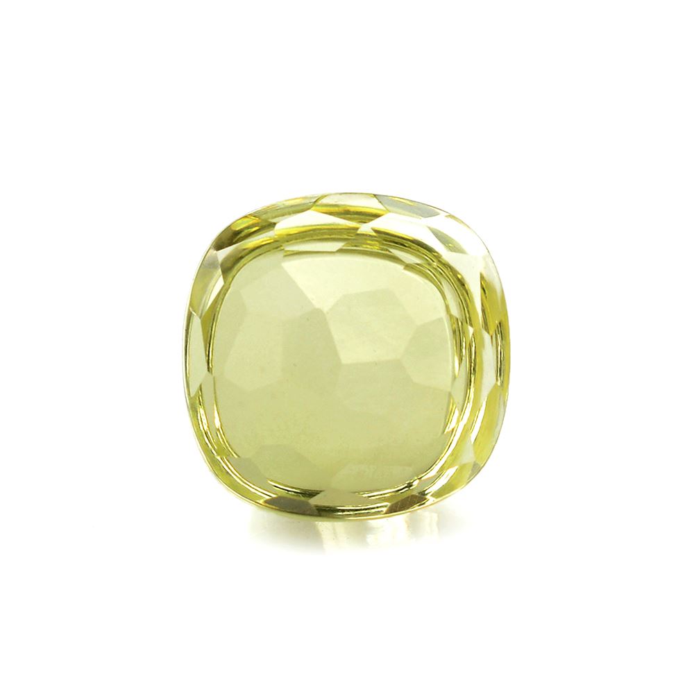 LEMON QUARTZ IRREGULAR FACETED BOTTLE CORK (LITE) 10.50MM 7.45 Cts.