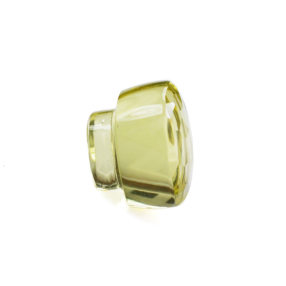 LEMON QUARTZ IRREGULAR FACETED BOTTLE CORK (LITE) 10.50MM 7.45 Cts.