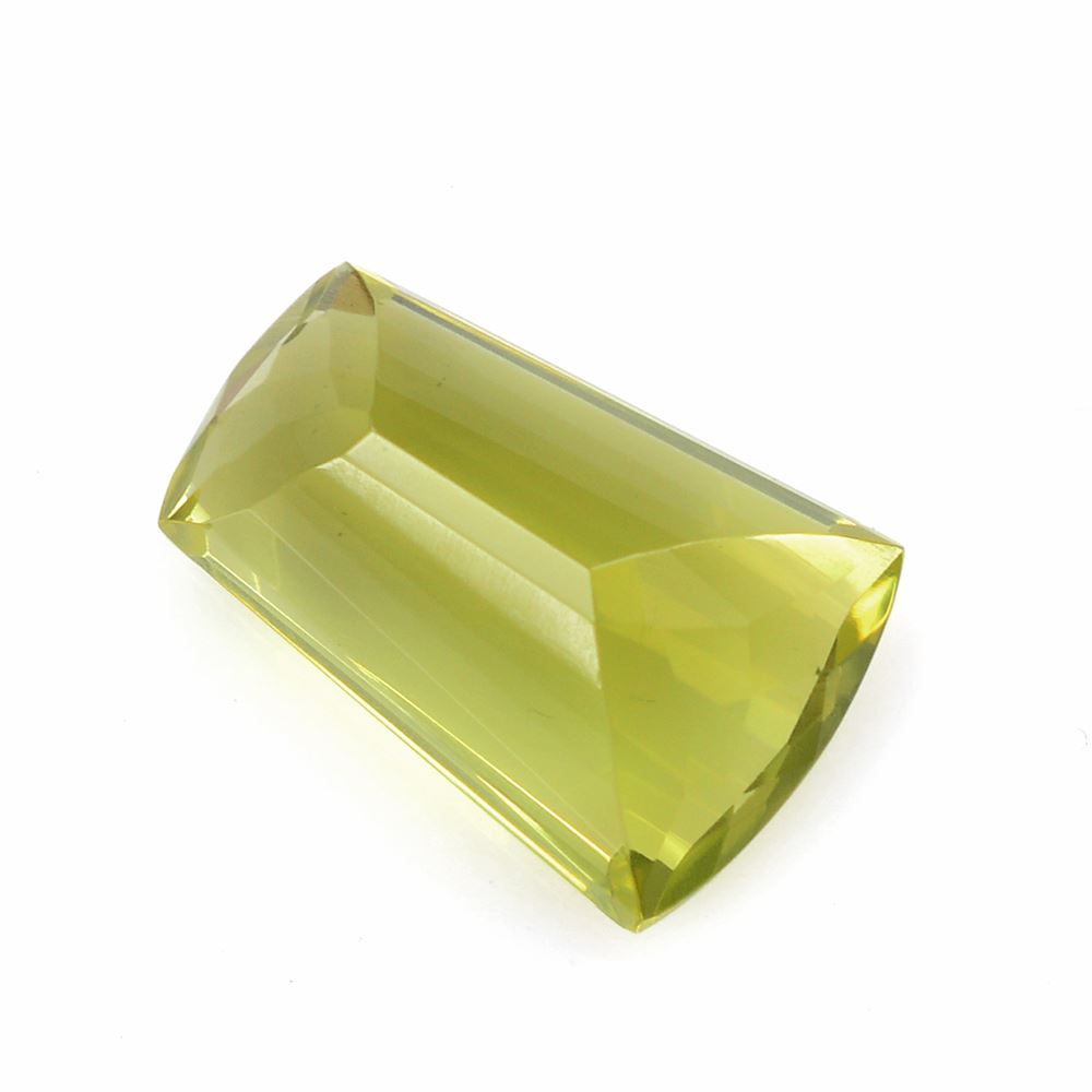 LEMON QUARTZ CUT TAPERED 18X12MM 11.85 Cts.