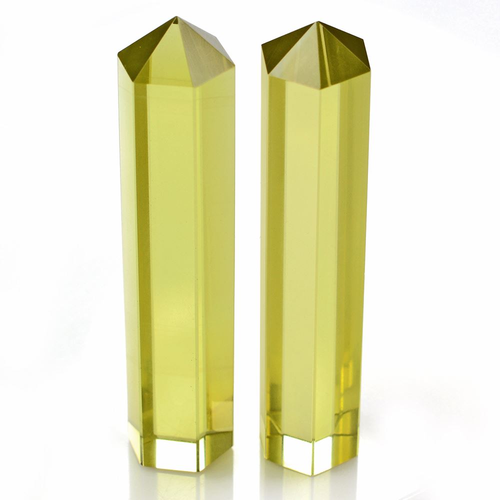 LEMON QUARTZ CUT PENCIL SHAPE 50X10MM 54.13 Cts.