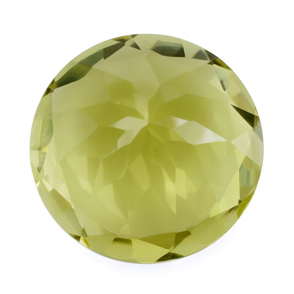 LEMON QUARTZ CUT ROUND 18MM 18.05 Cts.