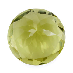 LEMON QUARTZ CUT ROUND 18MM 18.05 Cts.