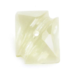LEMON QUARTZ OCTAGON CABS WITH CARVED BELT (FULL DRILL) 10X8MM 2.30 Cts.