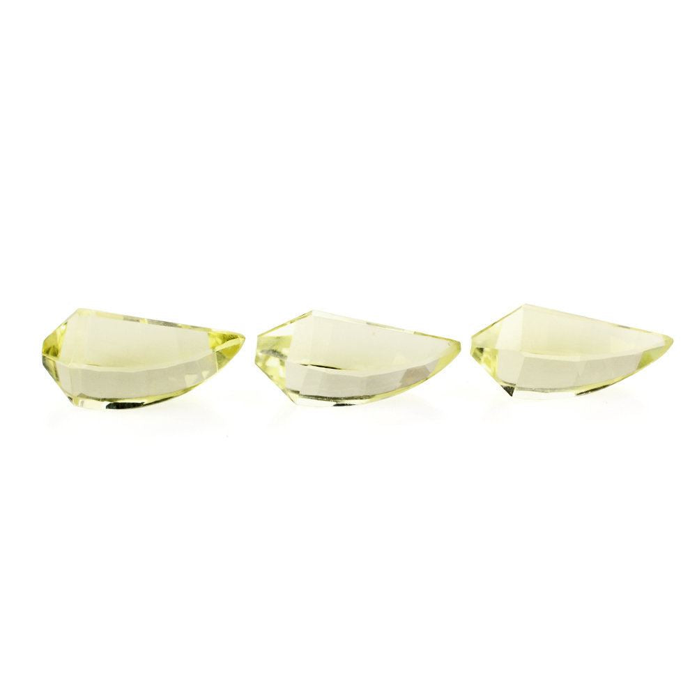 LEMON QUARTZ LADY FINGER 14X6MM 3.08 Cts.