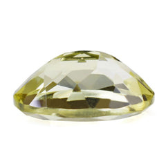 LEMON QUARTZ CUT OVAL (GREEN GOLD) 14X10MM 5.03 Cts.