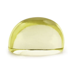 LEMON QUARTZ HIGH DOME OVAL CAB (GREEN GOLD) 12X5.50MM 4.10 Cts.