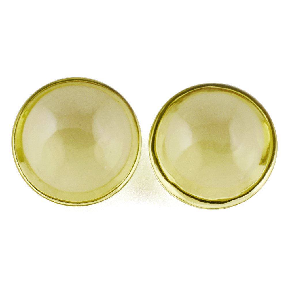 LEMON QUARTZ LENTIL ROUND (GREEN GOLD) 9MM 2.07 Cts.