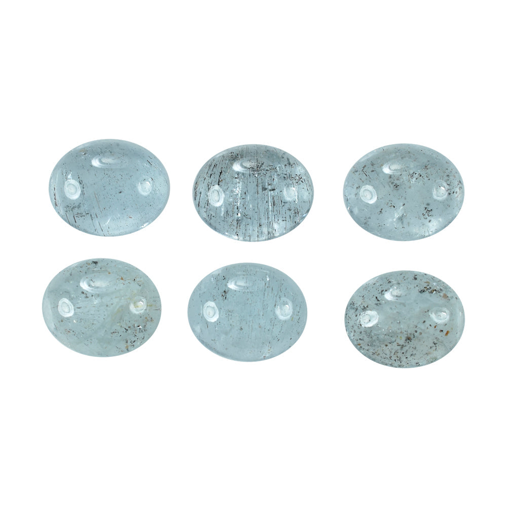 MOSS AQUAMARINE PLAIN OVAL CAB 12X10MM (TH. 5.00-5.40MM) 4.81 Cts.