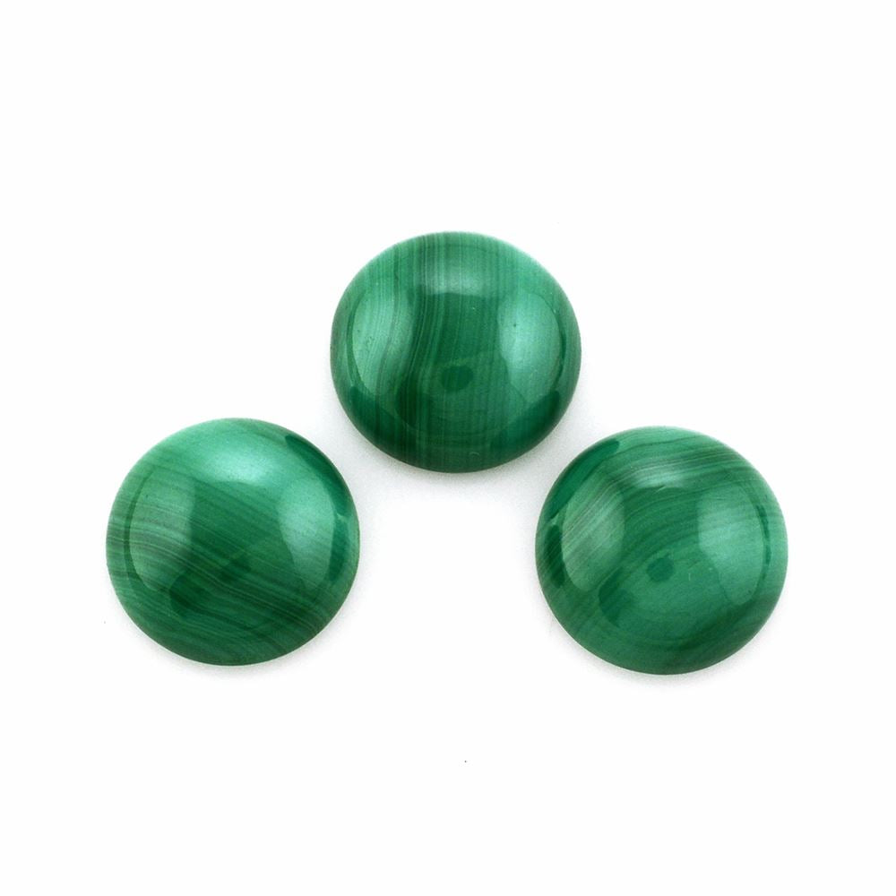 MALACHITE ROUND CAB 12MM 8.39 Cts.