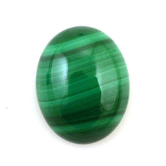 MALACHITE OVAL CAB 10X8MM 3.91 Cts.