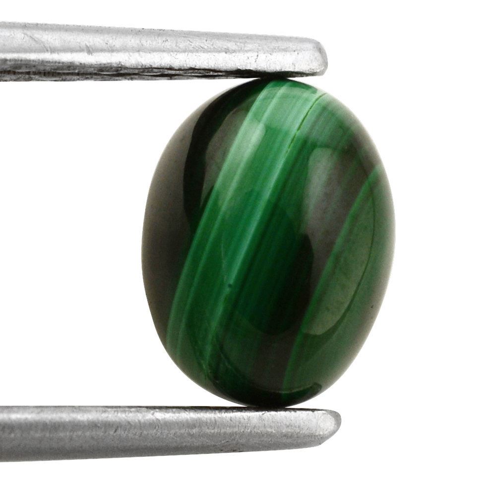 MALACHITE OVAL CAB 8X6MM 2.19 Cts.