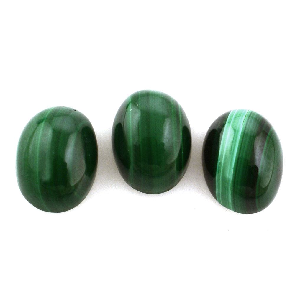 MALACHITE OVAL CAB 8X6MM 2.19 Cts.