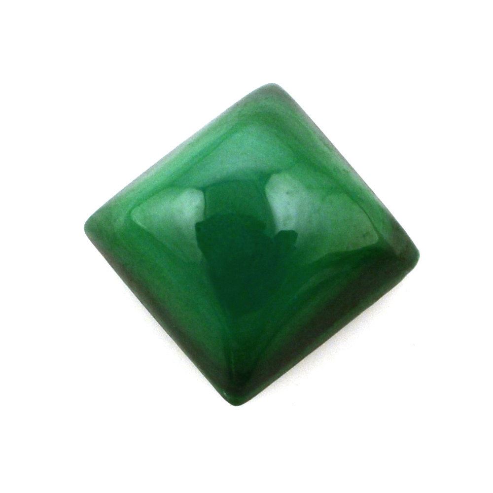 MALACHITE SQUARE CAB 6MM 1.45 Cts.