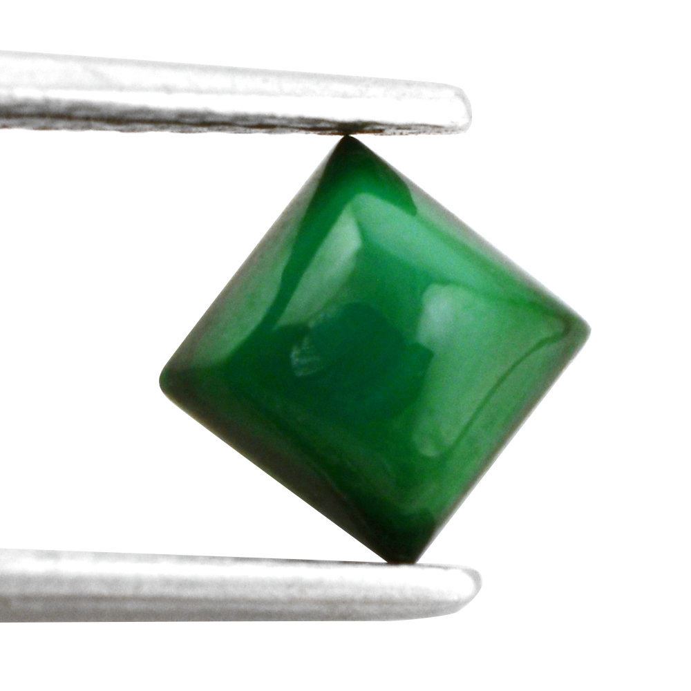 MALACHITE SQUARE CAB 6MM 1.45 Cts.