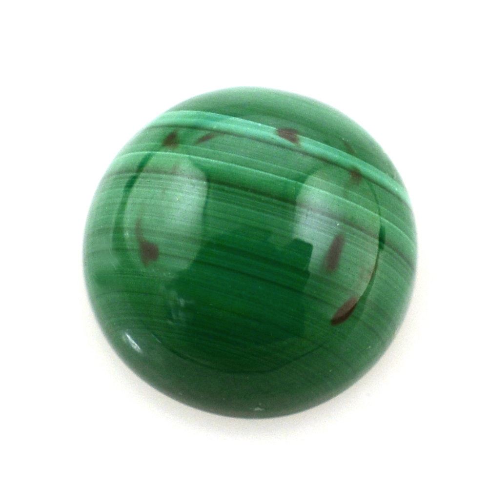 MALACHITE ROUND CAB 8MM 3.05 Cts.