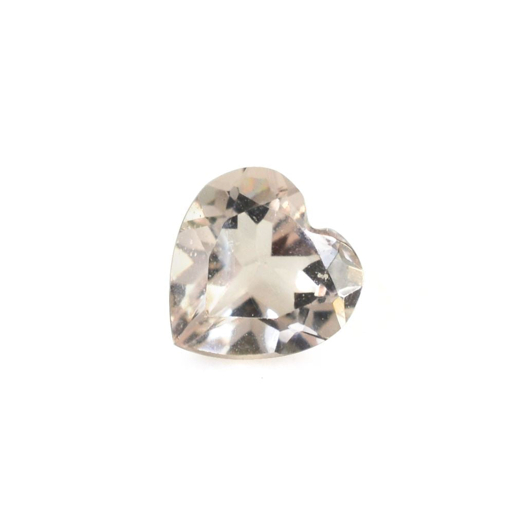 MORGANITE CUT HEART (AA) (HI) 5MM 0.40 Cts.