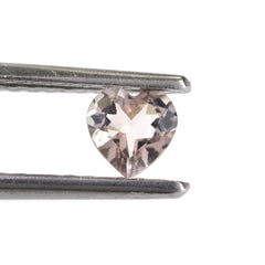 MORGANITE CUT HEART (AA) (HI) 5MM 0.40 Cts.