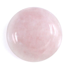 MILKY MORGANITE ROUND CAB (DARK) (SI) 14MM 9.50 Cts.