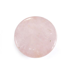 MILKY MORGANITE ROUND CAB (DARK) (SI) 10MM 3.75 Cts.