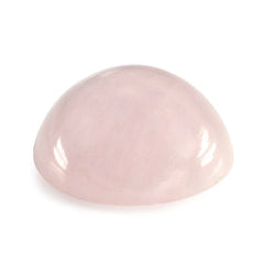 MILKY MORGANITE ROUND CAB (MEDIUM) (SI) 14MM 9.58 Cts.