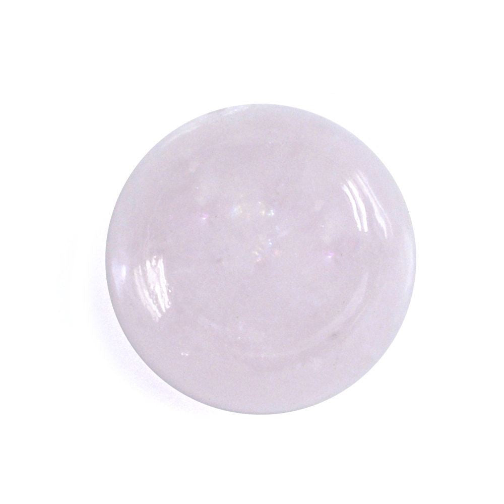 MILKY MORGANITE ROUND CAB (LITE) (SI) 10MM 4.15 Cts.