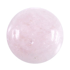 MILKY MORGANITE ROUND CAB (MEDIUM) (SI) 14MM 9.95 Cts.