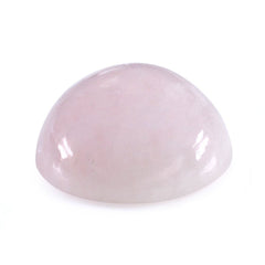 MILKY MORGANITE ROUND CAB (MEDIUM) (SI) 14MM 9.95 Cts.