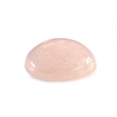 MILKY MORGANITE OVAL CAB (LITE) (SI) 10X8MM 2.38 Cts.