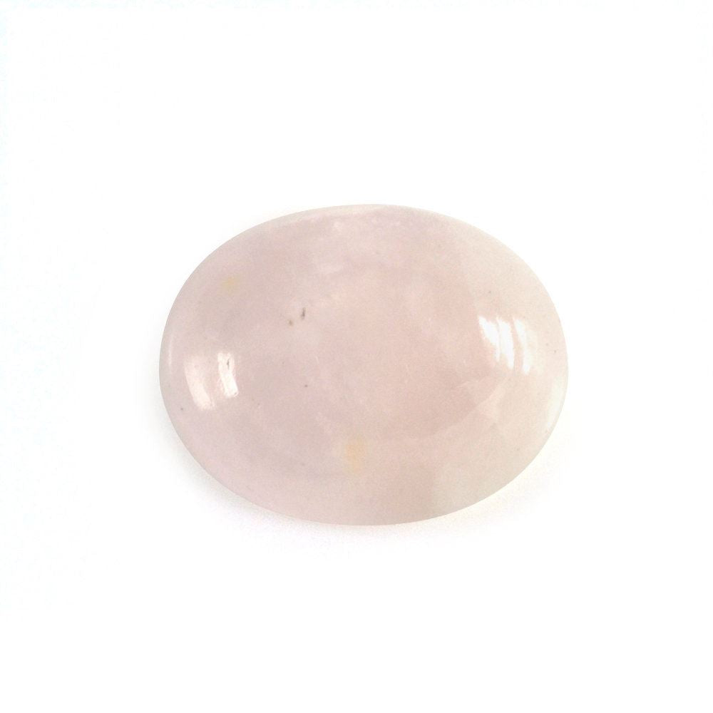 MILKY MORGANITE OVAL CAB (DARK) (SI) 10X8MM 2.39 Cts.